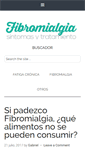 Mobile Screenshot of fibromialgiasintomastratamiento.com